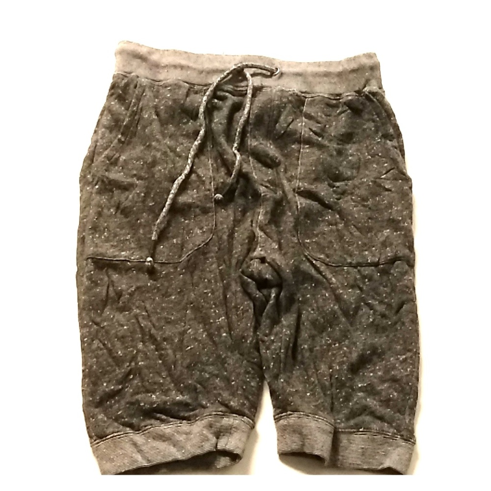 Matiere women gray short jugger pant Sz M